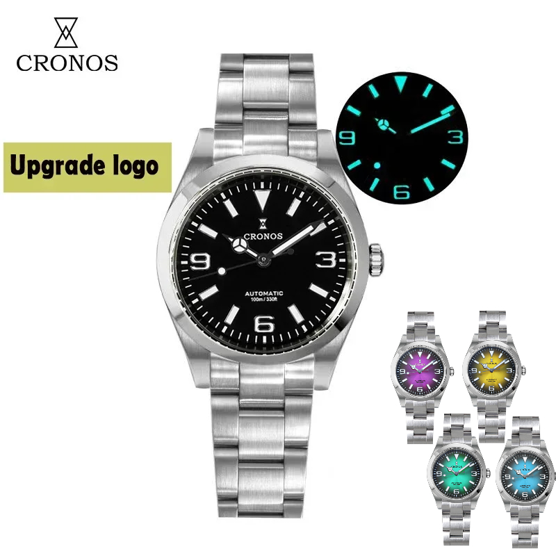 Diver Watch 300M - Cronos L6032 36mm Erkekler Mekanik Saat