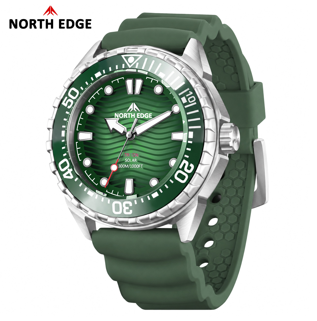 Diver Watch 300M - NORTH EDGE 2026 Yeni TRITON Güneş