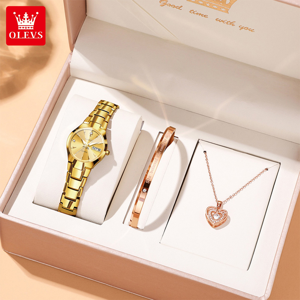 Luxury Watch For - OLEVS Bayanlar Izle 8697 Lüks Zarif