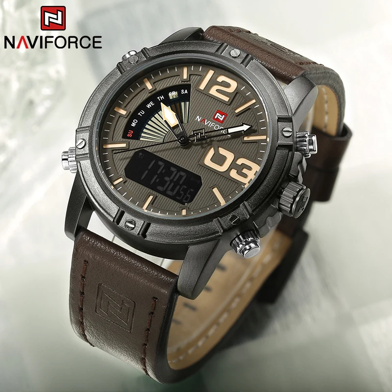 Luxury Watch Zone - NAVIFORCE Üst Marka Erkek Izle Çok