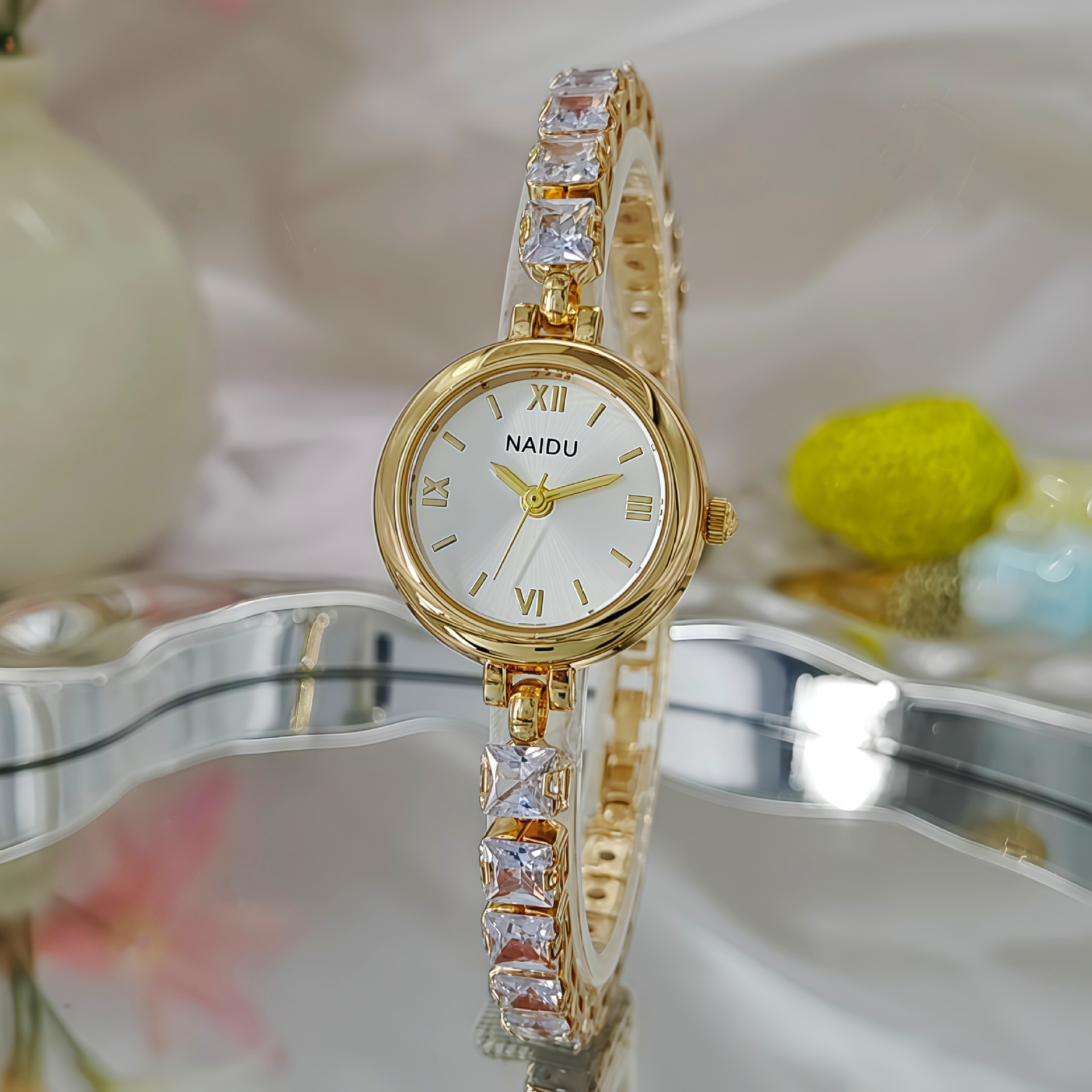 Luxury Watch Levels - Kadınlar için Yeni Moda Elmas İşlemeli