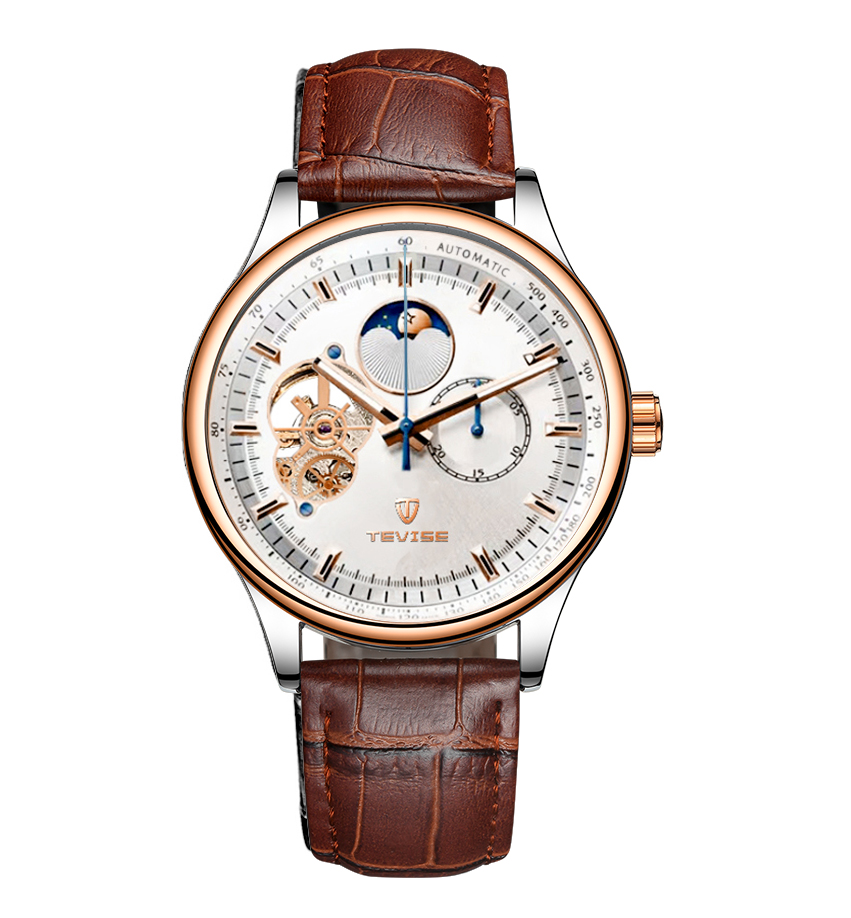 Luxury Watch On Sale - TEVISE Erkekler İçin Mekanik Kol Saati