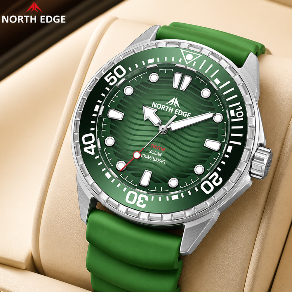 Diver Watch 300M - NORTH EDGE TRITON Solar Dalış Saati