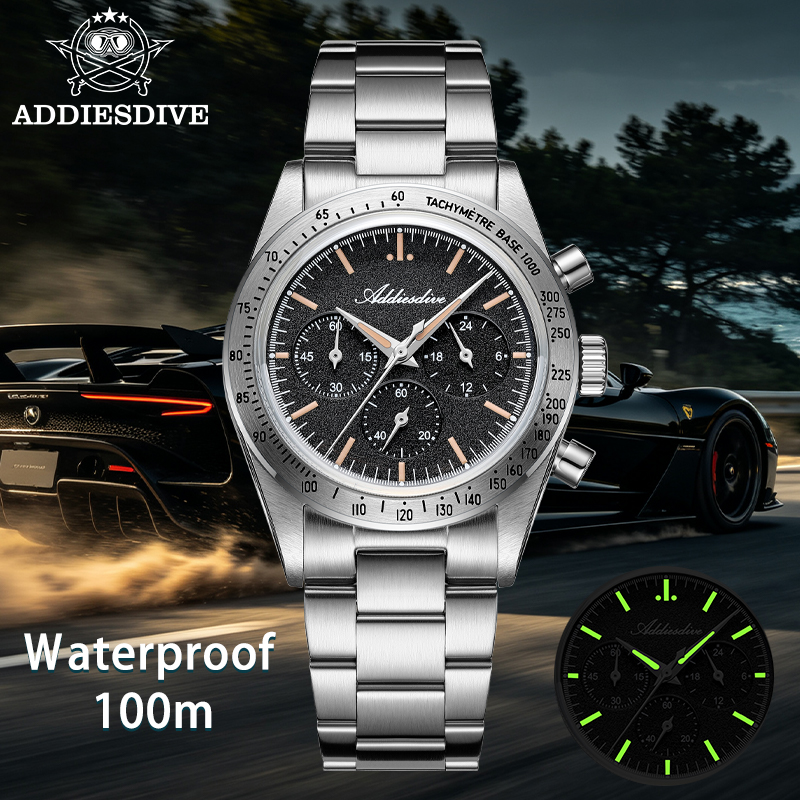 Luxury Watch Levels - ADDIESDIVE YENİ Kronograf Saat 0S20 Hareketi