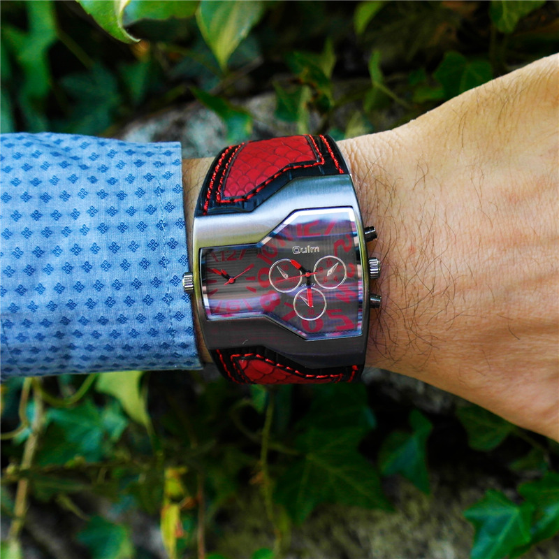 Oulm hpquartz saat erkek açık  - Luxury Watch Zone incelemesi ve fiyatı