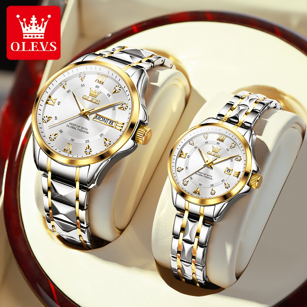 OLEVS 2906 sevgili saati Oriji - Best Luxury Quartz Watch incelemesi ve fiyatı