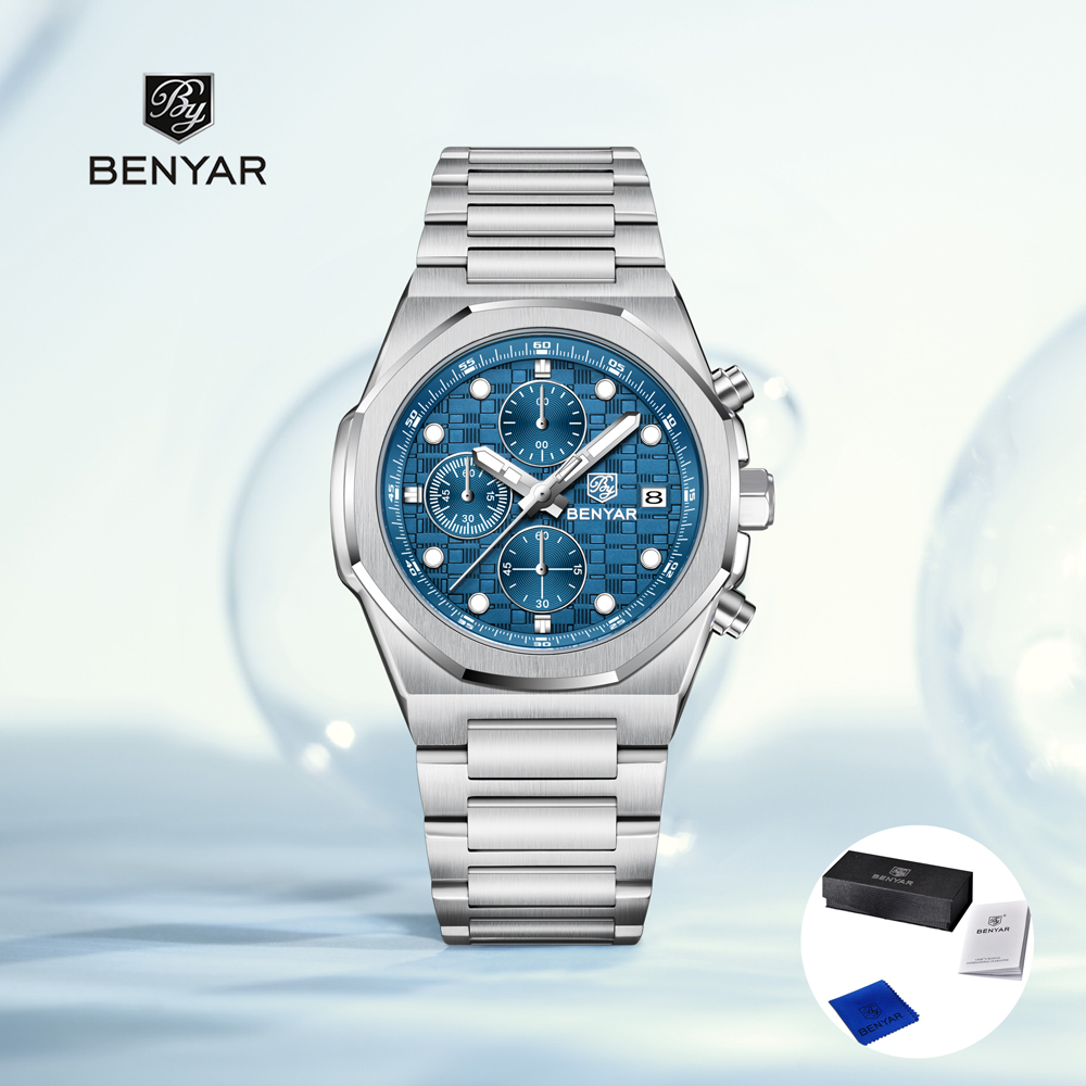 2025 Yeni BENYAR Erkek Saatler - Best Luxury Quartz Watch incelemesi ve fiyatı