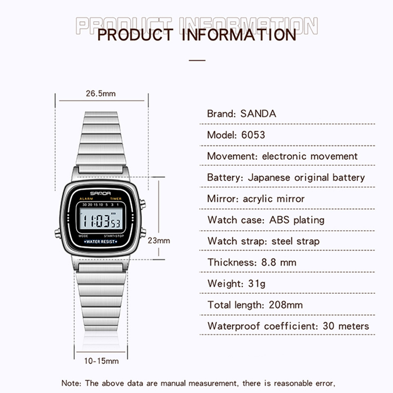 SANDA Kadınlar Altın Klasik Ku - Luxury Watch Zone incelemesi ve fiyatı