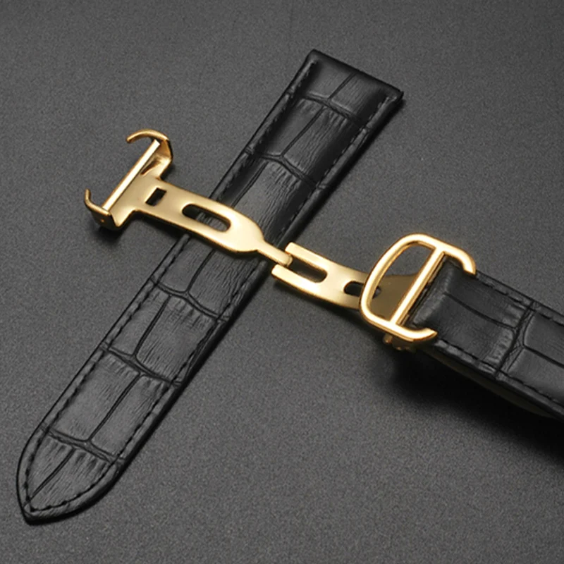 Cartier için 18 20 22 23mm kor - Cartier Watch Santos incelemesi ve fiyatı