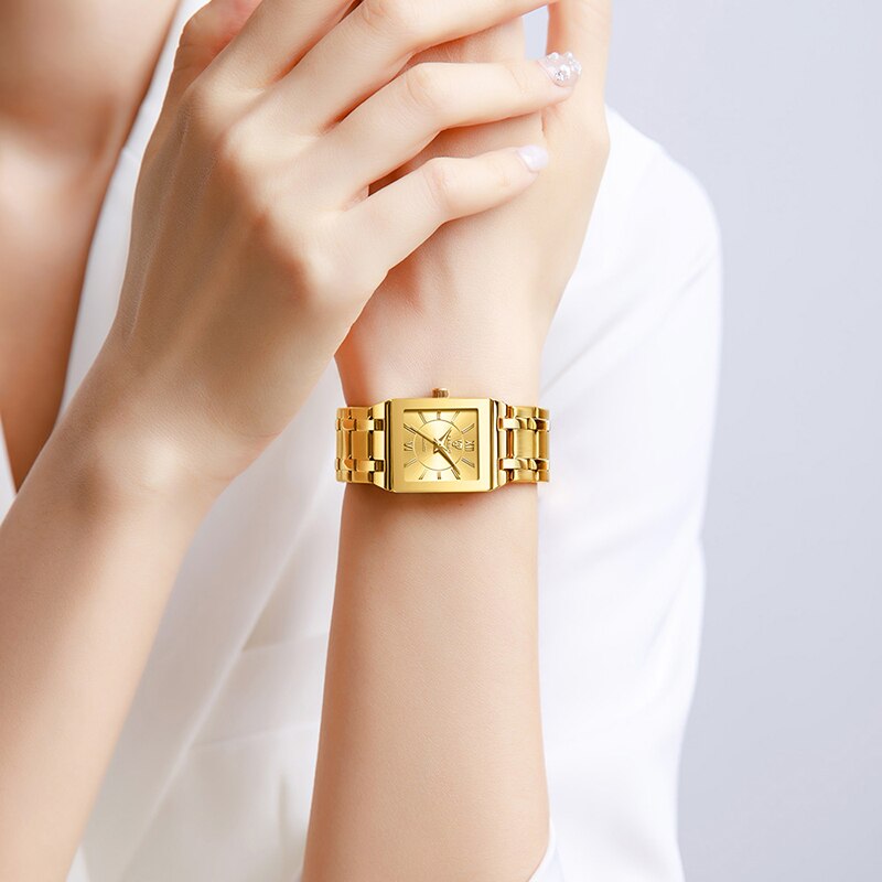 LiEBIG Lüks Altın Kuvars Kol S - Best Luxury Quartz Watch incelemesi ve fiyatı