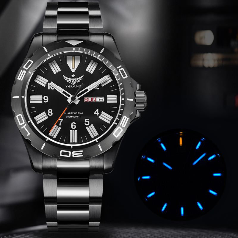 YELANG V1036 42MM Erkek Kuvars - Diver Watch 300M incelemesi ve fiyatı