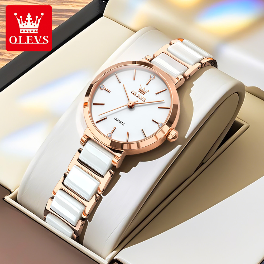 OLEVS Kadın Saati 5877 Lüks Za - Luxury Watch For incelemesi ve fiyatı