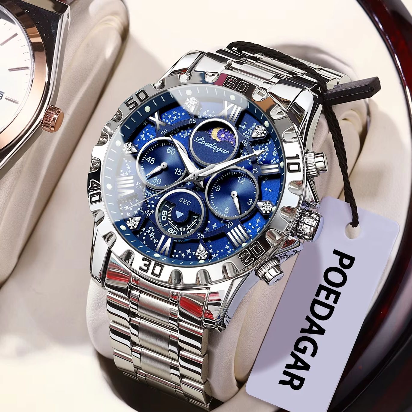 POEDAGAR Lüks Moda Adam Izle S - Luxury Watch Zone incelemesi ve fiyatı