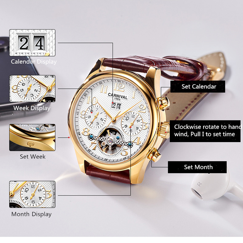 Karnaval Marka Lüks Tourbillon - Luxury Watch On Sale incelemesi ve fiyatı