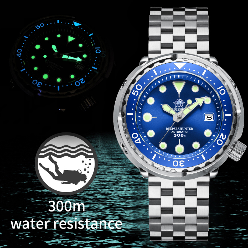 ADDIESDIVE Erkek Mekanik Saat, - Diver Watch 300M incelemesi ve fiyatı