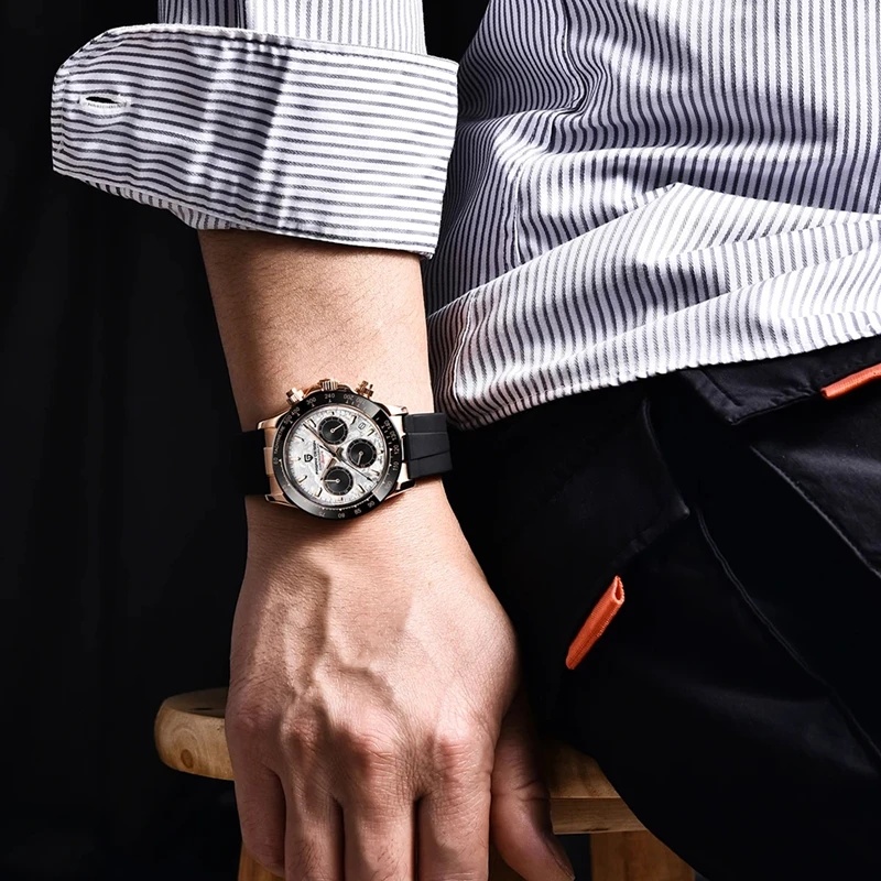 Pagani Design PD‑1644 Erkek Ta - Luxury Watch With Rubber Strap incelemesi ve fiyatı