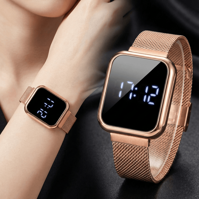 Moda Dikdörtgen Dijital Saatle - Luxury Watch Exchange incelemesi ve fiyatı
