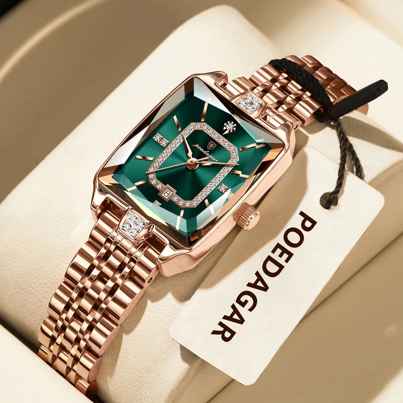 POEDAGAR Lüks Kadın Saati Su G - Luxury Watch Kit incelemesi ve fiyatı