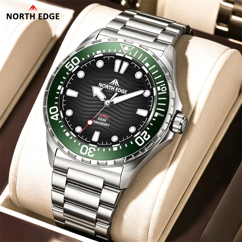NORTH EDGE TRITON Solar Dalış  - Diver Watch 300M incelemesi ve fiyatı