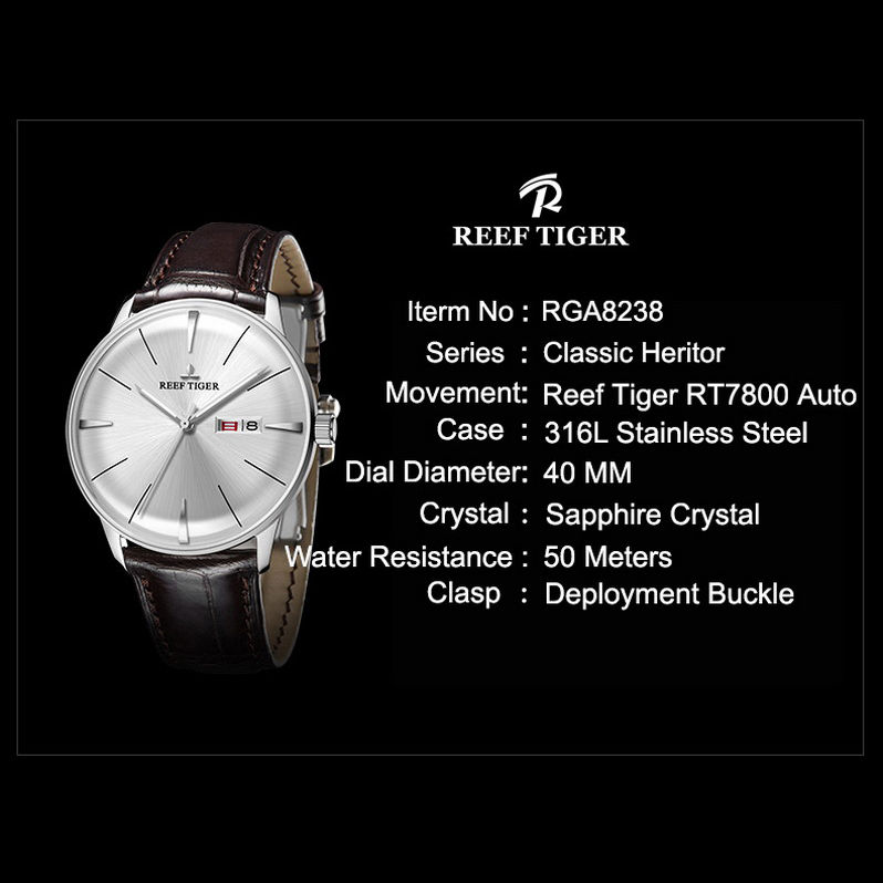 Resif kaplan lüks erkek saatle - Luxury Watch With Rubber Strap incelemesi ve fiyatı