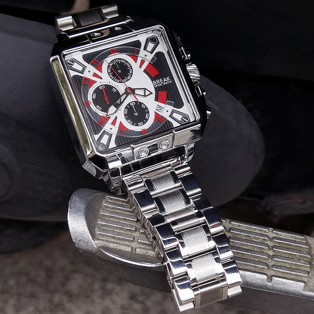 Yeni Lüks Üst Marka Kronograf  - Luxury Watch With Rubber Strap incelemesi ve fiyatı