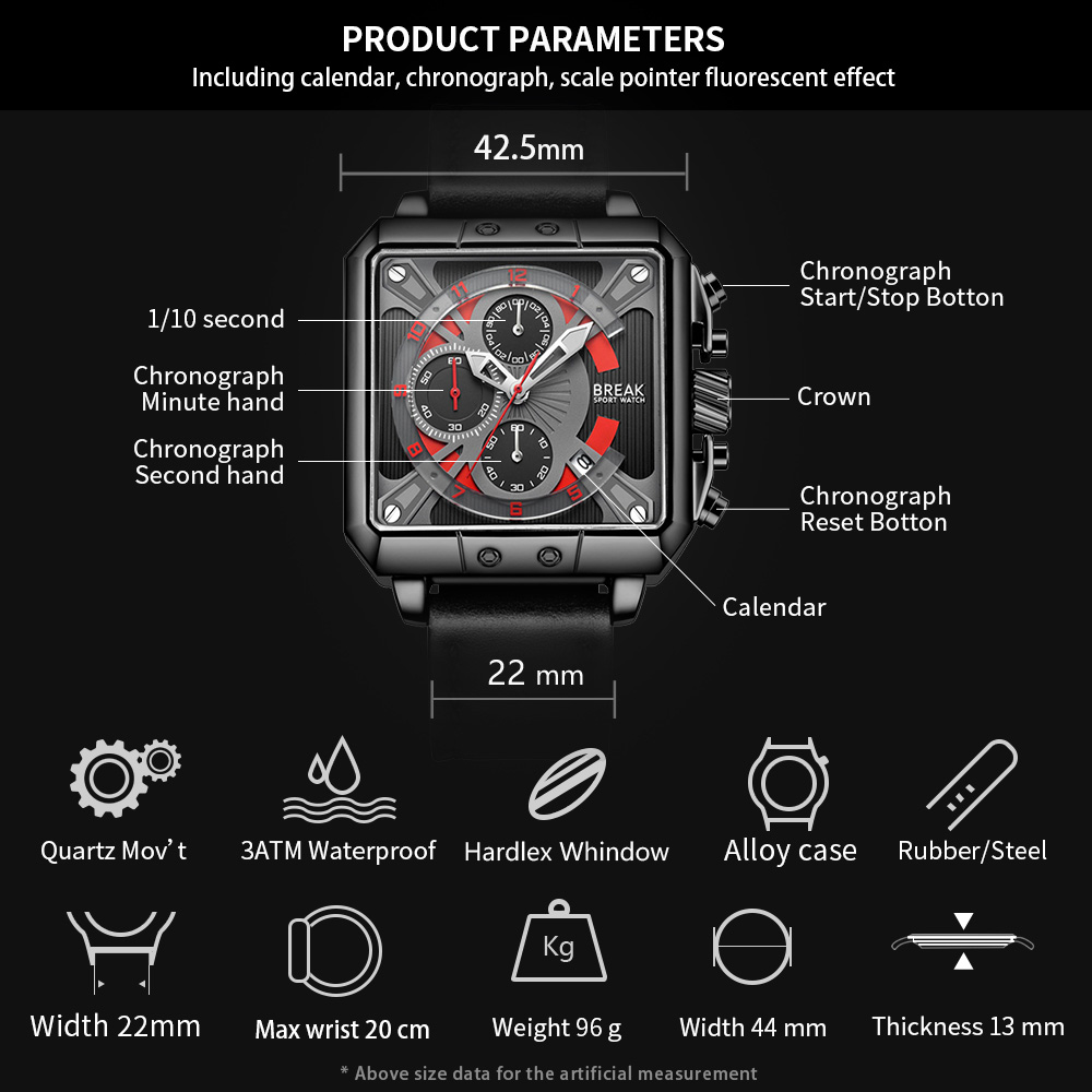 Yeni Lüks Üst Marka Kronograf  - Luxury Watch With Rubber Strap incelemesi ve fiyatı
