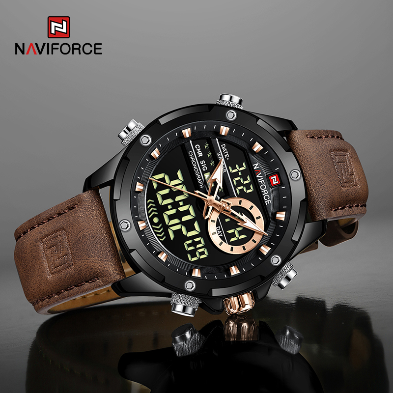 Yeni NAVIFORCE Erkek Saatler K - Luxury Watch Zone incelemesi ve fiyatı