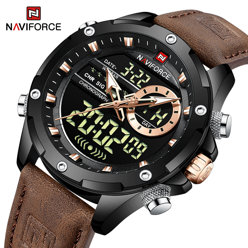 Yeni NAVIFORCE Erkek Saatler K - Luxury Watch Zone incelemesi ve fiyatı