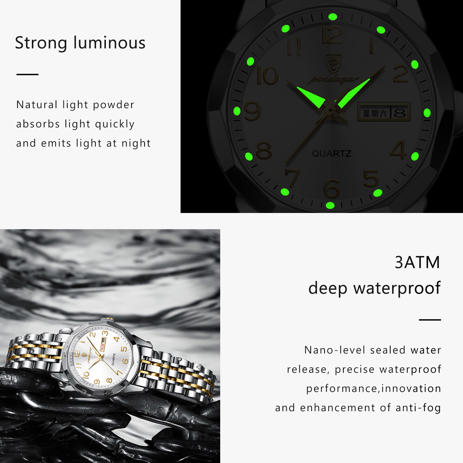 POEDAGAR Zarif Bayan Saatleri  - Luxury Watch Kit incelemesi ve fiyatı