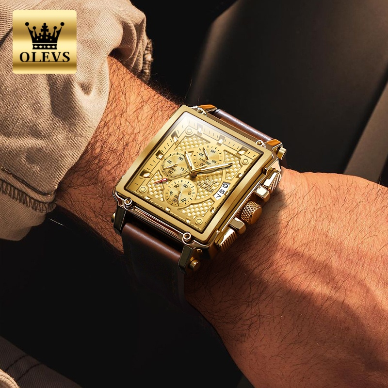 OLEVS Marka Erkek Saatleri Su  - Best Luxury Quartz Watch incelemesi ve fiyatı